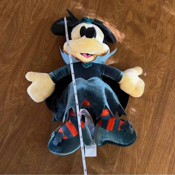 Disney Parks Happy Halloween Collection Minnie Mouse Plush Stuffed Toy Animal - Picture 8 of 10